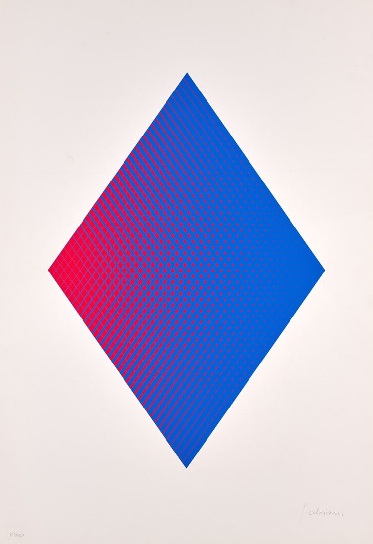 Getulio Alviani 8 serigrafien. O. J. (1977). 8 (wovon 5 farbige) Siebdrucke auf leichtem Vé: Online - Modern and Contemporary ArtGetulio Alviani8 serigrafien. O. J. (1977). 8 (wovon 5 farbige) Siebdrucke auf leichtem Vélinkarton. Je 28,5 x 28,5 oder 43 x 30 cm (Darstellung), (60 x 41,5).