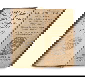 Ovidius Naso, Publius Le Metamorfosi. Ridotte da Gio.(vanni) Andrea dall'Anguillara in ottava rima.: Klassische Philologie Ovidius Naso, Publius Le Metamorfosi. Ridotte da Gio.(vanni) Andrea dall'Anguillara in ottava rima. Di nuovo dal proprio autore rivedute, & corrette. Con gli argomenti di M. Fran