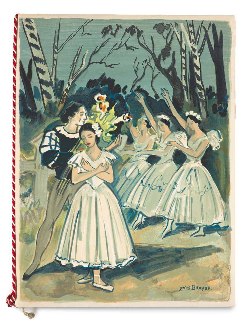 Château de Versailles. Théâtre Louis XV. Sammlung von 12 Heften mit insgesamt 8: Château de Versailles. Théâtre Louis XV. Sammlung von 12 Heften mit insgesamt 8 Original-Graphiken auf den Umschlägen von Yves Brayer, Roger Chapelain-Midy, Brianchon und Carzou. F