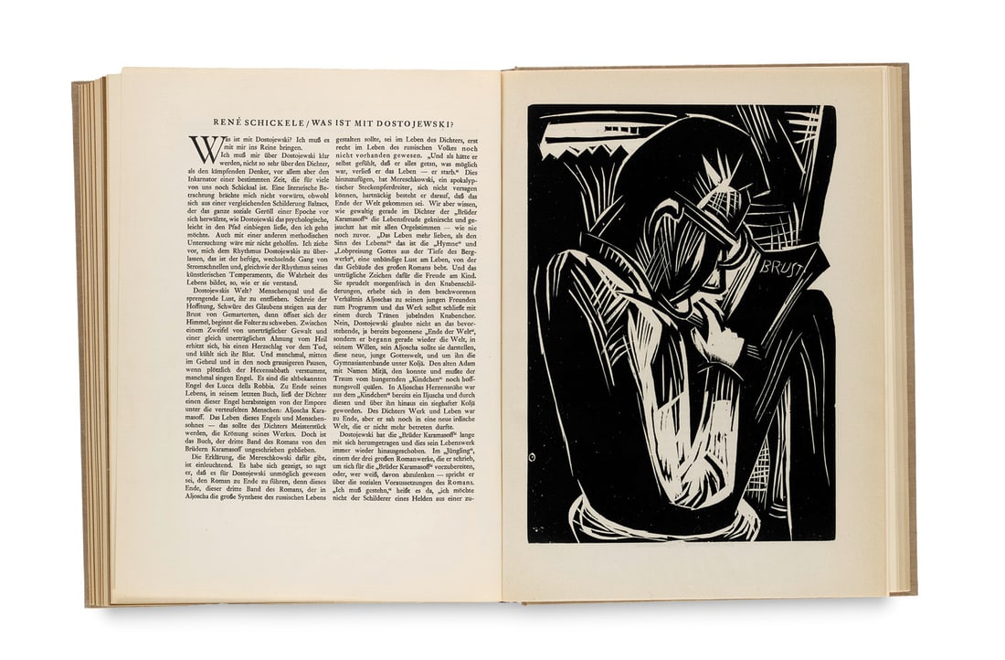 Genius. Bilder und Aufsätze zu alter und neuer Kunst. Hrsg. v. C.G. Heise u. H.Mardersteig.: Genius. Bilder und Aufsätze zu alter und neuer Kunst. Hrsg. v. C.G. Heise u. H.Mardersteig. Jahrgang 2 in 2 Bänden. Mit zahlreichen Abbildungen im Text und auf Tafeln und 10 Original-Graphik