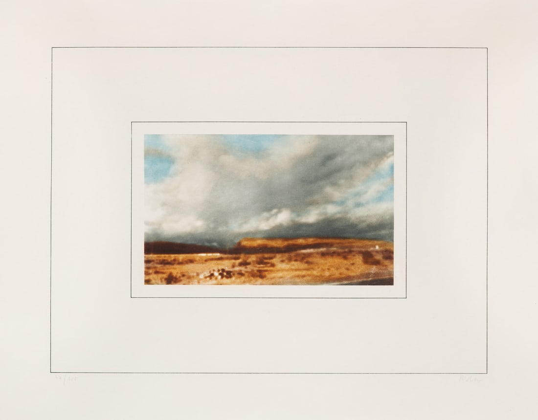 Richter, Gerhard Kanarische Landschaften I. 1971. Heliogravure auf Velin. 15,5 x 23 cm (39,5 x 50 (1 of 1)
