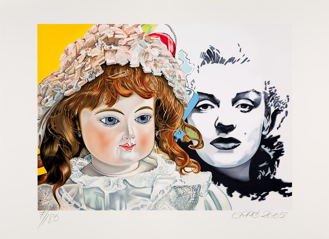 Erro (d. i. Gudmundur Gudmundsson) Marilyn. 2005. Farblithographie auf Velin. 45 x 61,5 cm (58 x 80 (1 of 1)