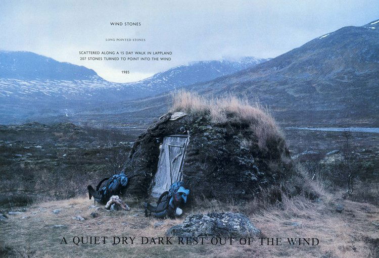 Long, Wind Stones, Offsetlitho: Long, Wind Stones, Offsetlitho - Long, RichardExemplar 54/90. - Richard Long gehört neben Walter de Maria, Robert Smithson und Michael Heizer zu den bekanntesten Künstlern der Land Art. Er studierte