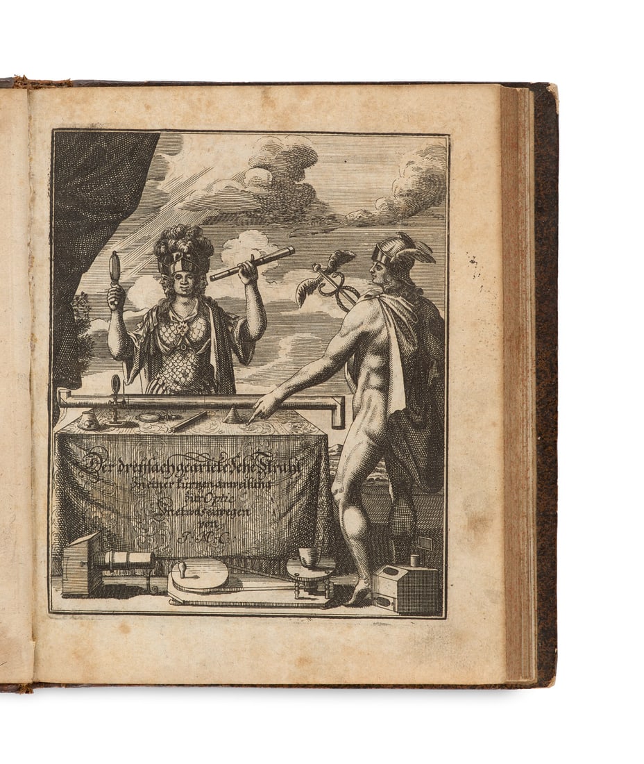 Conradi, Johann Michael Der dreyfach geartete Sehe-Strahl. In einer kurtzen doch deutlichen (1 of 4)