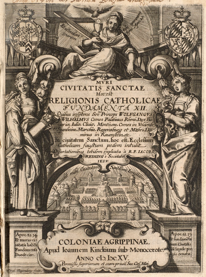 Reihing, Jacob Muri Civitatis Sanctae Hoc est Religionis Catholicae Fundamenta XII. Quibus (1 of 1)
