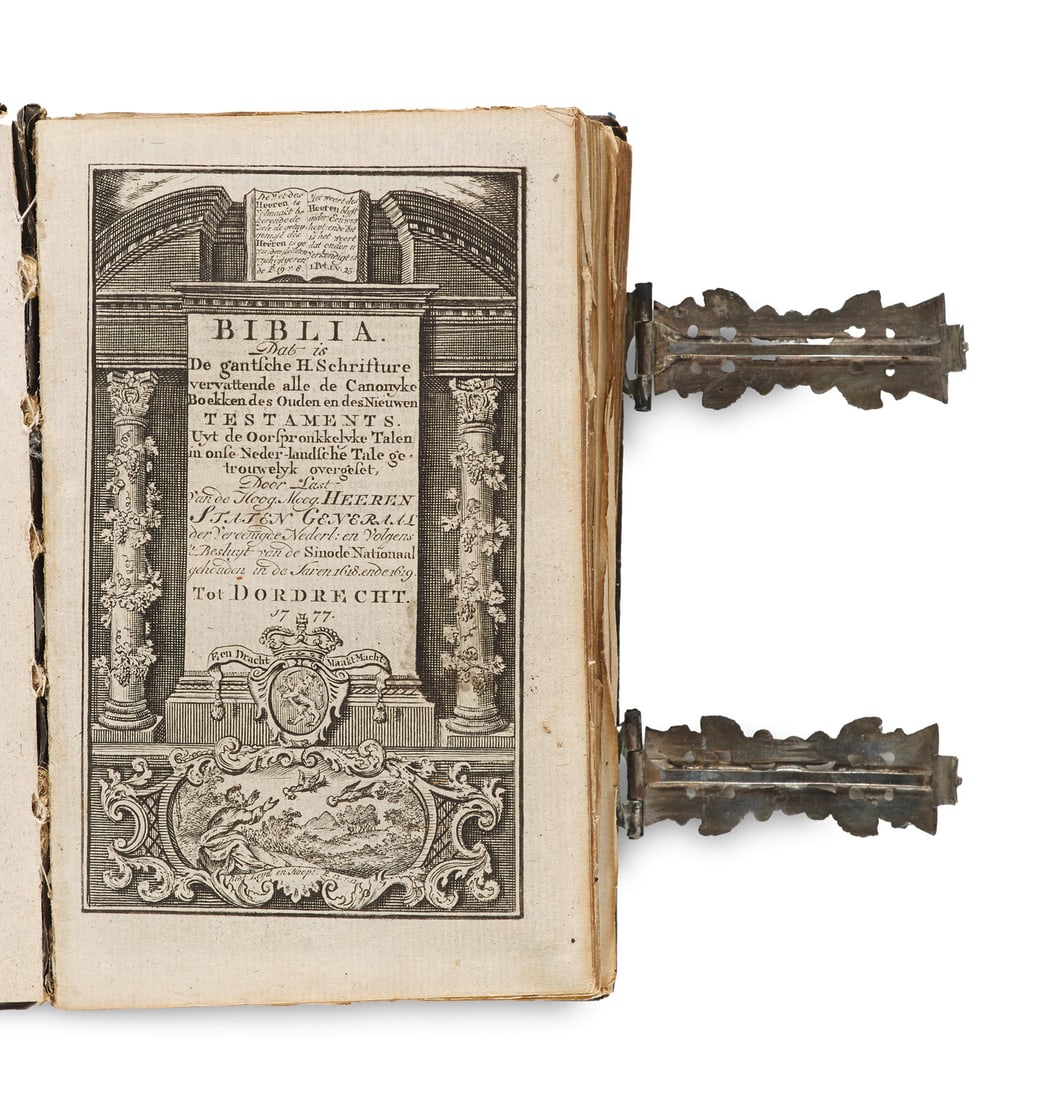 Biblia. Dat is de gantsche H. Schrifture vervattende alle de Canonyke Boekken des Ouden en des (1 of 1)