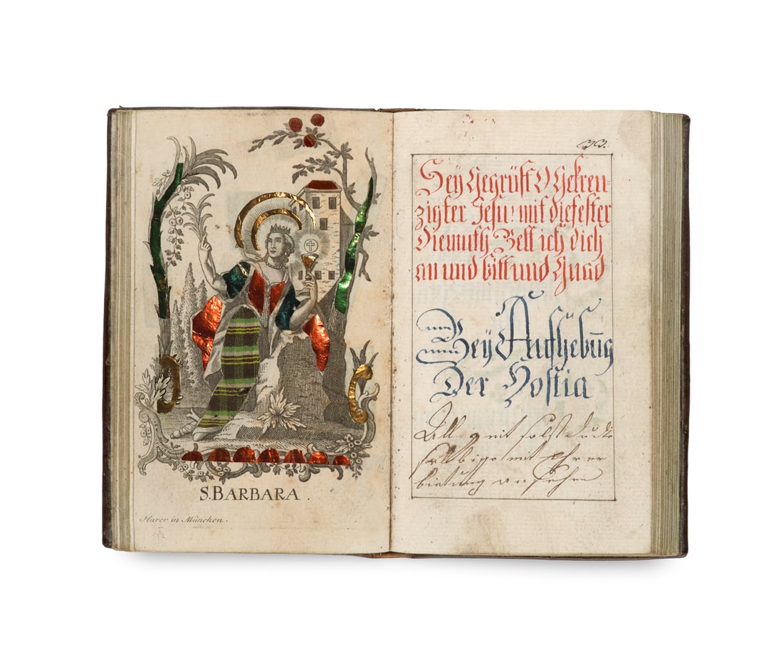 Morgen Abend Meess Beicht u. Communion Gebetter Samt dem Schmerzhaffte Kreuz Weeg und Litaney zu (1 of 3)