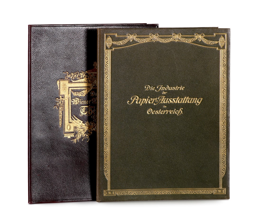 Theyer, Theodor Die Industrie der Papier-Ausstattung in Österreich. Und: Das Wiener Bü: PapierTheyer, TheodorDie Industrie der Papier-Ausstattung in Österreich. Und: Das Wiener Bürgerhaus Theyer. Mit zahlreichen, teils ganzs. Textabbildungen nach Zeichungen, Faksimili, Photogra
