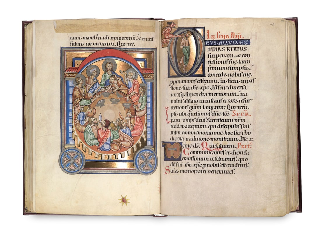 Berthold-Sakramentar. Faksimile der Handschrift Ms. M.710 aus der Pierpont Morgan Library. 2 Bd. (1 of 2)