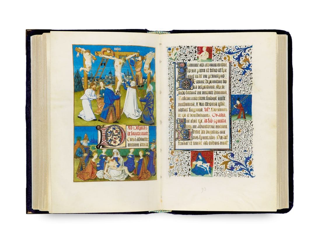Das Buch der 1000 Bilder. Libro de Horas Gulbenkian. Faksimile der Handschrift Ms. inv. L.A. 135 im: Das Buch der 1000 Bilder. Libro de Horas Gulbenkian. Faksimile der Handschrift Ms. inv. L.A. 135 im Museu Calouste Gulbenkian in Lissabon. 2 Bde. Faksimile und Kommentar. Madrid, AyN Ediciones, 2007. 