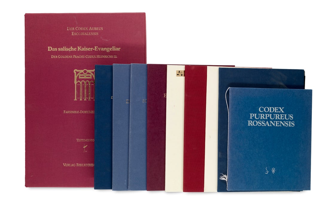 Sammlung von Faksimileblättern, Ankündigungen und Begleitheften zu Faksimiles. (1 of 1)