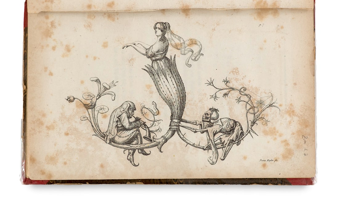 Kugler, Franz Skizzenbuch. Mit gestoch. Titel und 6 gestoch. Tafeln von Kugler (4), Reinick (1) und (1 of 3)