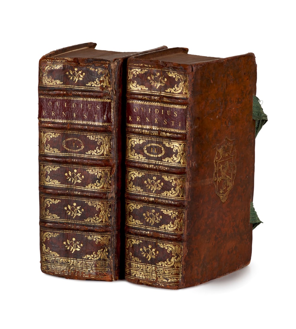 Ovidius Naso, Publius Opera omnia e recensione Nic. Heinsii cum euisdem notis integris. Mit Vorwort (1 of 4)