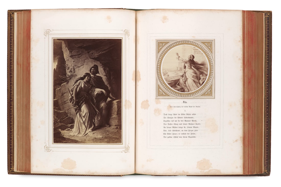 Schiller, Friedrich Schillers Gedichte. Jubiläums-Ausgabe. Mit chromolithographischem und (1 of 3)