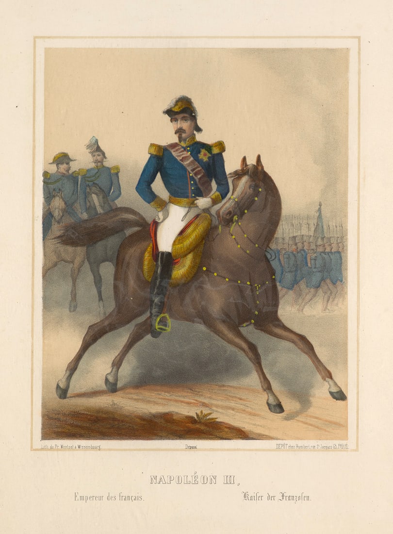 Wentzel, Jean Frédéric Napoléon III. Empereur des francais. Kaiser der Franzosen. (1 of 1)