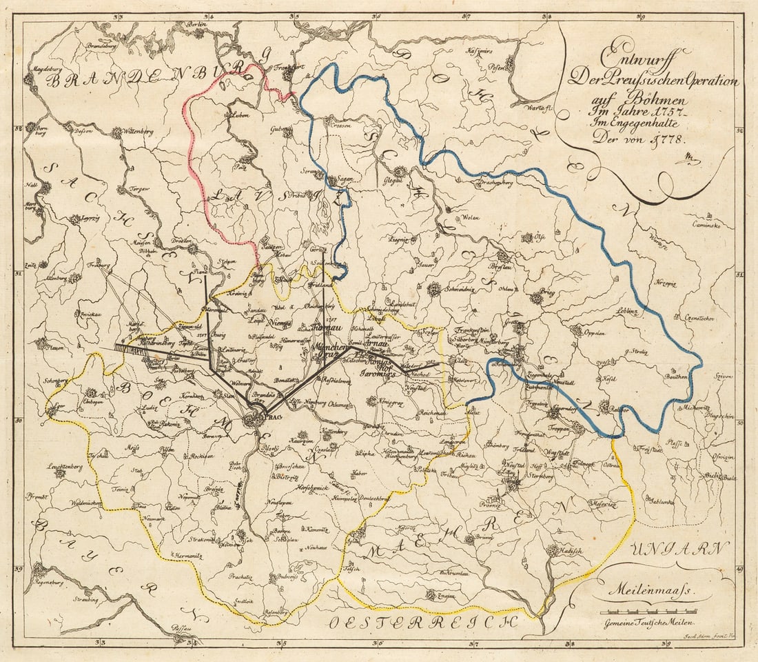 Bourscheid, Johann Wilhelm von Der erste Feldzug im vierten preußischen Kriege ... 4 Tle. i. e. (1 of 4)