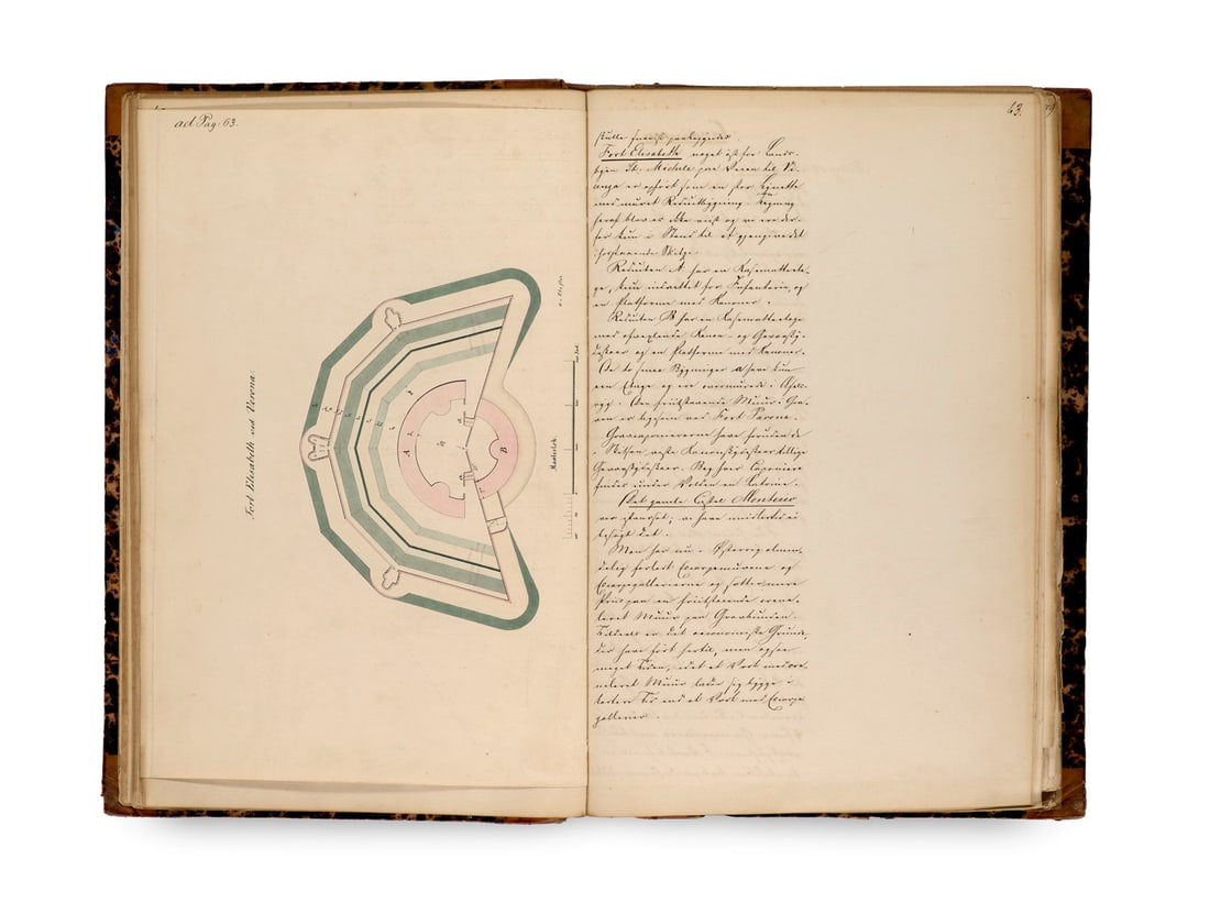 Reise i udlandet foretagen af Major Linde og Capitain Petersen i aaret 1860. 2 Bände, (1 of 4)