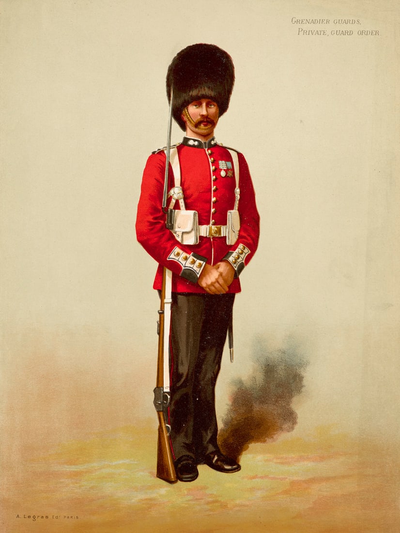 Sammlung von 22 chromolithographischen Drucken von A. Legras. Paris, um 1900. 40 x 27 cm bis 41,5 x (1 of 3)