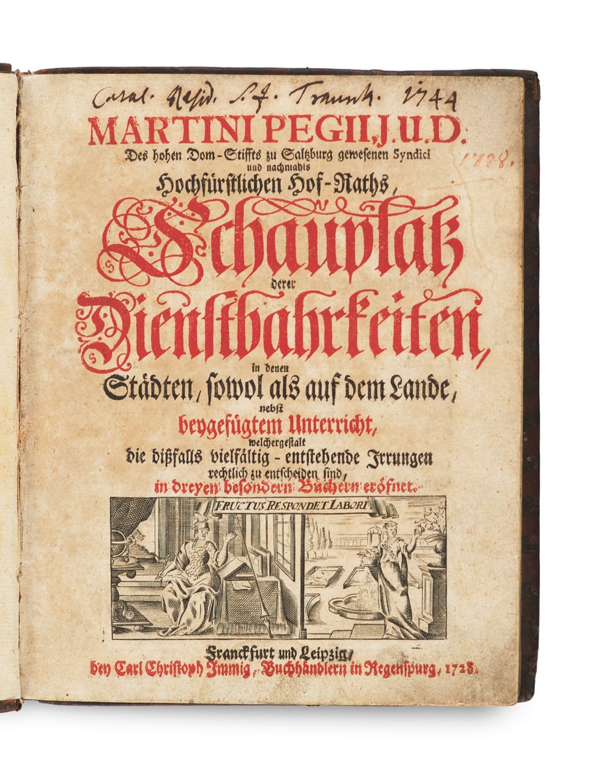 Pegius (Pegie), Martin Schauplatz derer Dienstbahrkeiten, in denen Städten, sowol aus auf dem (1 of 2)