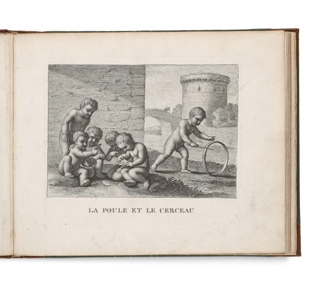 Stella, J Les jeux et plaisirs de l'enfance, terminés par Chaponnier. Mit 12 Kupfertafeln nach (1 of 1)