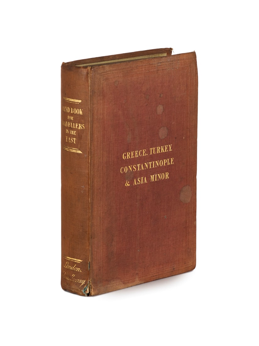 A Hand-Book for Travellers in the Ionian Islands, Greece, Turkey, Asia Minor and Constantinople. Mit (1 of 3)