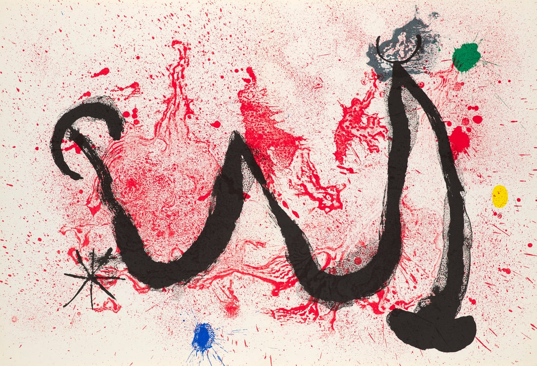 Miró, Joan Sammlung von zwei Heften von Derrière Le Miroir mit insgesamt 11 (1 of 2)