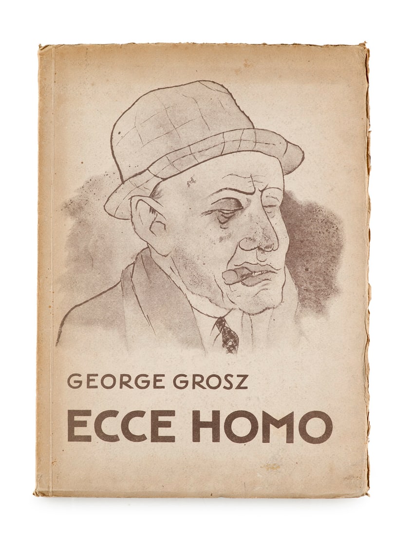 Grosz, George Ecce Homo. Mit 16 Farbtafeln nach Aquarellen und 84 lithographierten Tafeln nach (1 of 3)
