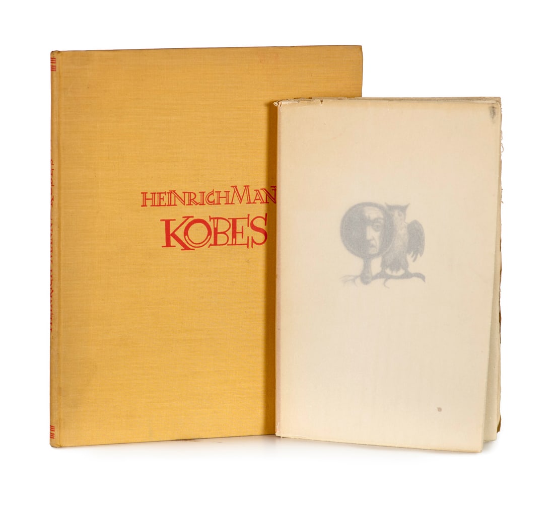 Mann, Heinrich Kobes. Mit 10 Lithogr. von G. Grosz. Berlin, Propyläen, 1925. 71 S. 4°. (1 of 1)