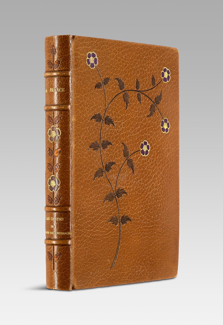 France, Anatole Les Contes de Jacques Tournebroche. Mit einer beiliegenden Original-Zeichnung, (1 of 2)