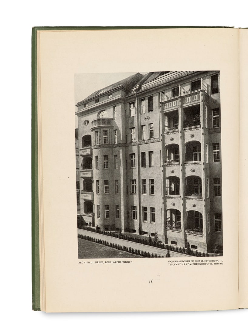 Gessner, Albert Das deutsche Miethaus. Ein Beitrag zur Städtekultur der Gegenwart. Mit 220 (1 of 1)