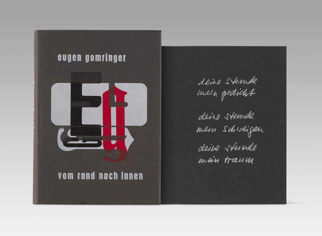 Gomringer, Eugen vom rand nach innen. band I. die konstellationen 1951-1995. Redaktionelle (1 of 1)