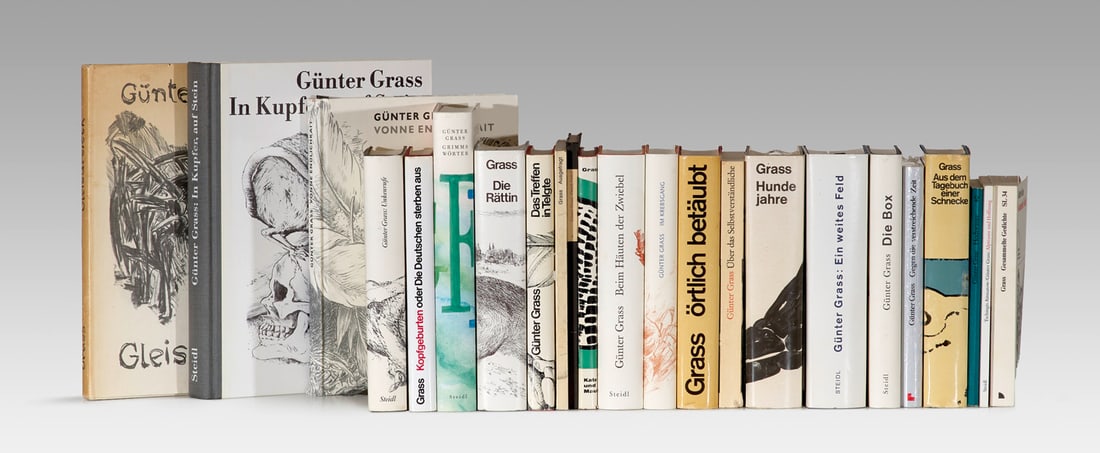 Grass, Günter Sammlung von 39 Werken von Günter Grass, darunter mehrere Erstausgaben. (1 of 1)
