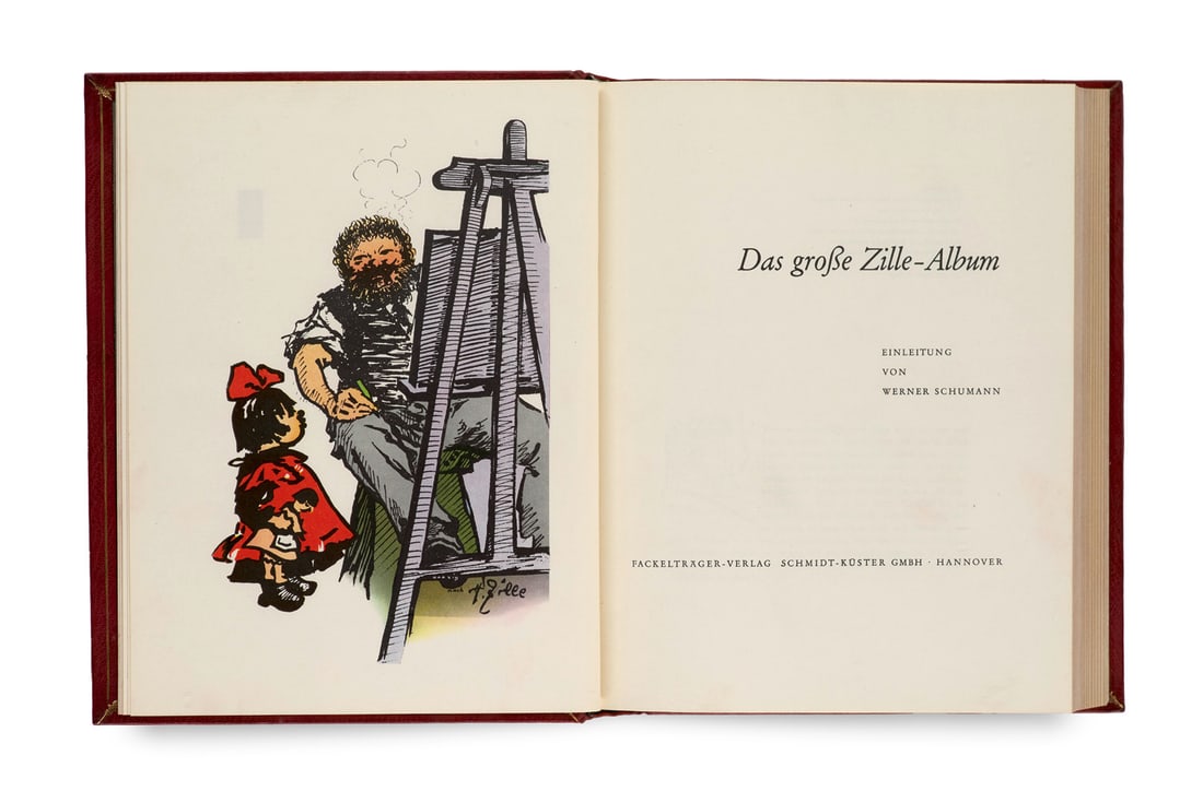Das große Zille Album. Einleitung von Werner Schumann. Mit zahlreichen Illustrationen. (1 of 2)
