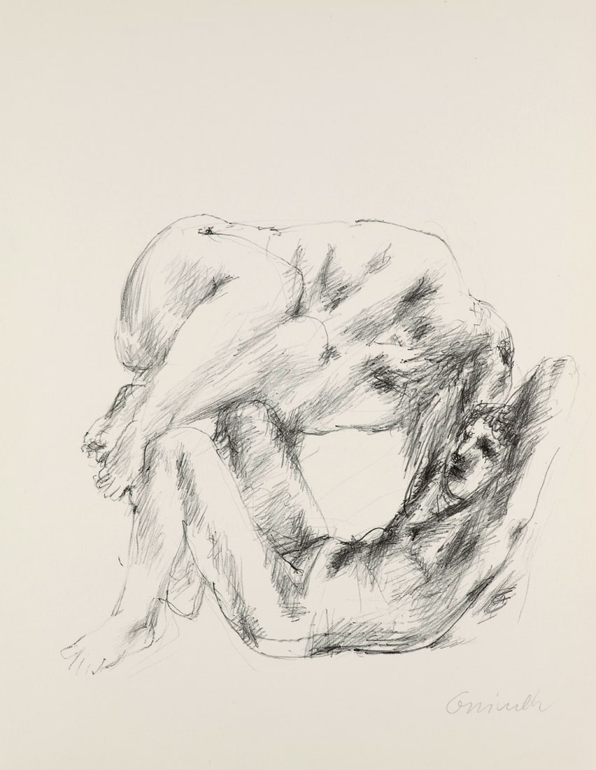 Grzimek, Waldemar 8 Lithographien. In: Begegnung. 1968. Je Lithographie auf Velin. Je 47 x 36,5 cm.: Grzimek, Waldemar8 Lithographien. In: Begegnung. 1968. Je Lithographie auf Velin. Je 47 x 36,5 cm. Teils signiert und im Impressum nummeriert.Privatsammlung, Berlin. - Eines von 200 Exemplaren. - Gedr
