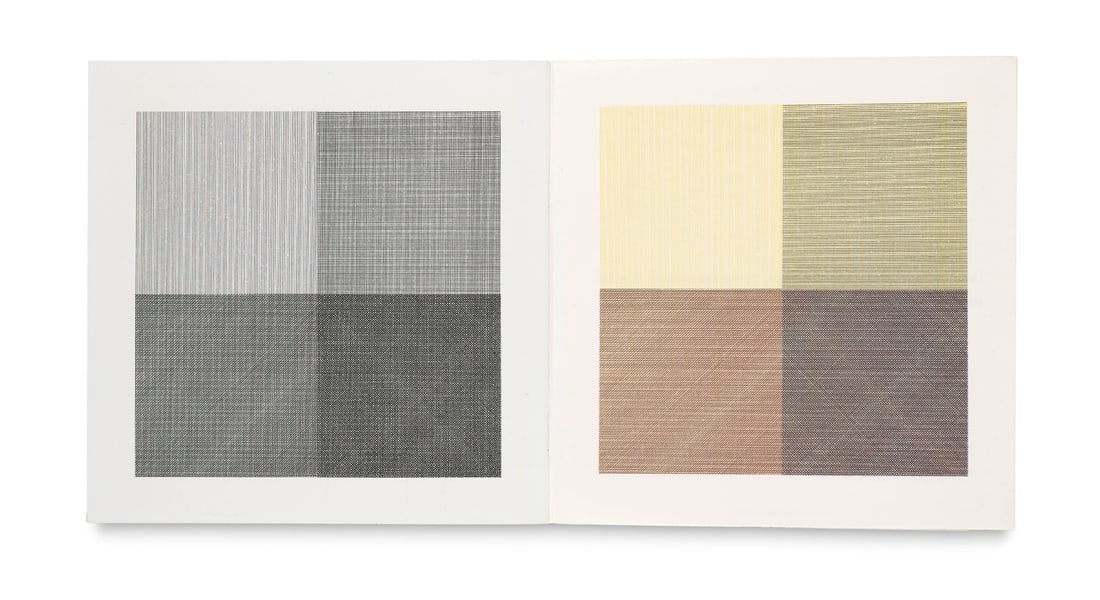 LeWitt, Sol Four basic kinds of lines & colour. 2 Bde. (Farbig) illustriert in Offset-Lithographie. (1 of 1)
