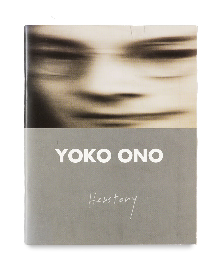 Ono, Yoko Herstory. Signierter Ausstellungskatalog Berlin Fine Art (R. Vostell) 2001. Mit zahlr. (1 of 1)