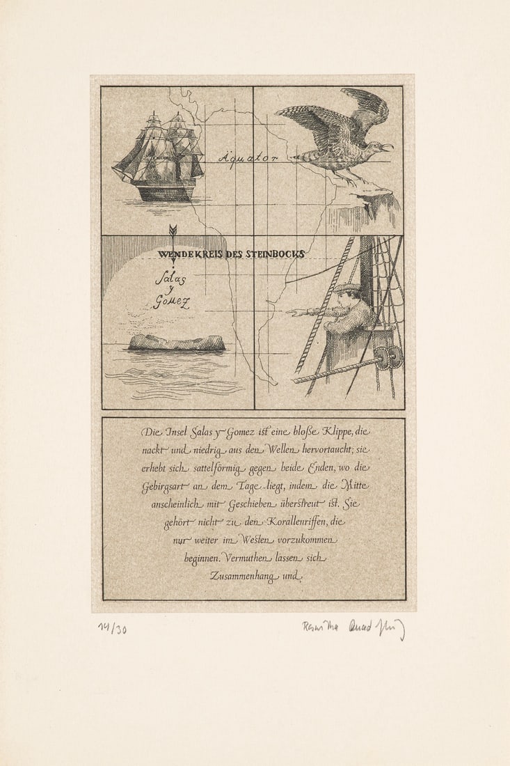 Chamisso, Adelbert von Salas y Gomez. Mit den Tagebucheintragungen, Salas y Gomez betreffend, aus: Raamin-PresseChamisso, Adelbert vonSalas y Gomez. Mit den Tagebucheintragungen, Salas y Gomez betreffend, aus dem zweiten Theil der "Reise um die Welt" mit der Romanzoffischen Entdeckungs-Expedition i