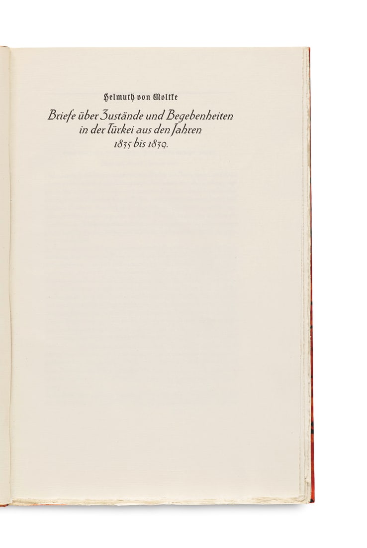 Moltke, Helmuth Graf von Briefe über Zustände und Begebenheiten in der Türkei aus den (1 of 1)