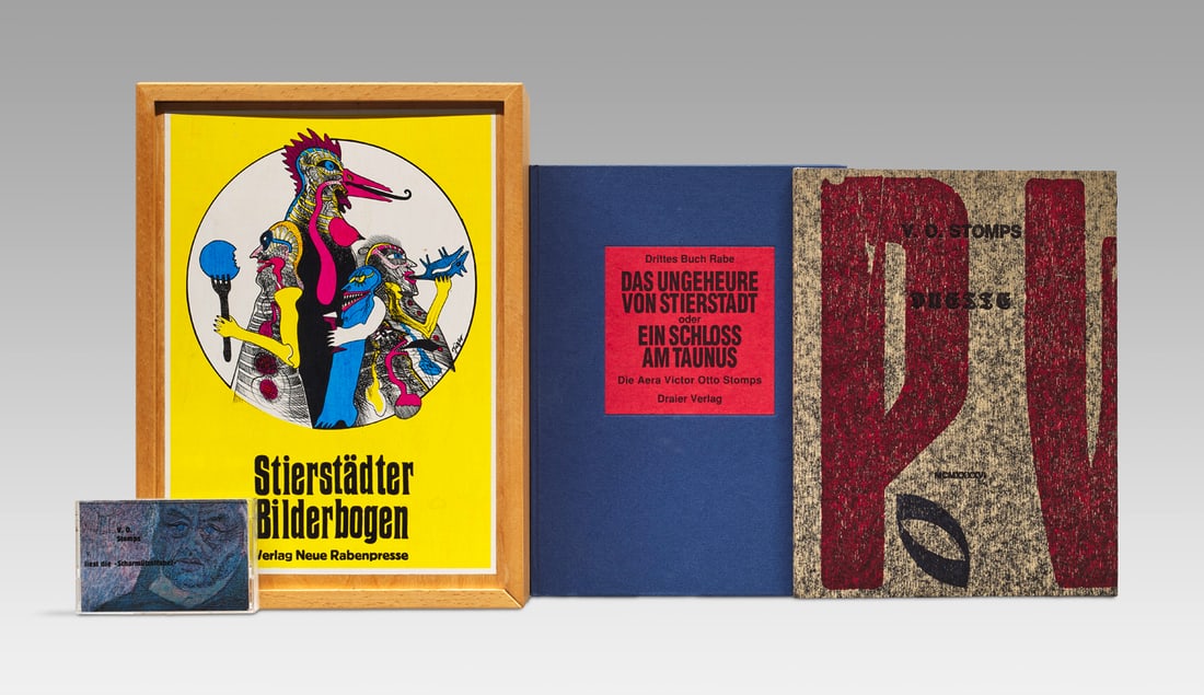 Stierstädter Bilderbogen. Kassette zum 95. Geburtstag von V.O. Stomps am 26. September 1992. (1 of 1)