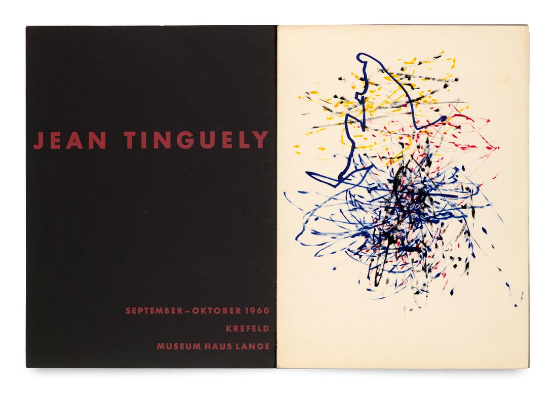Maschinenbild Haus Lange Jean Tinguely. September-Oktober 1960. Krefeld, Museum Haus Lange. (1 of 1)