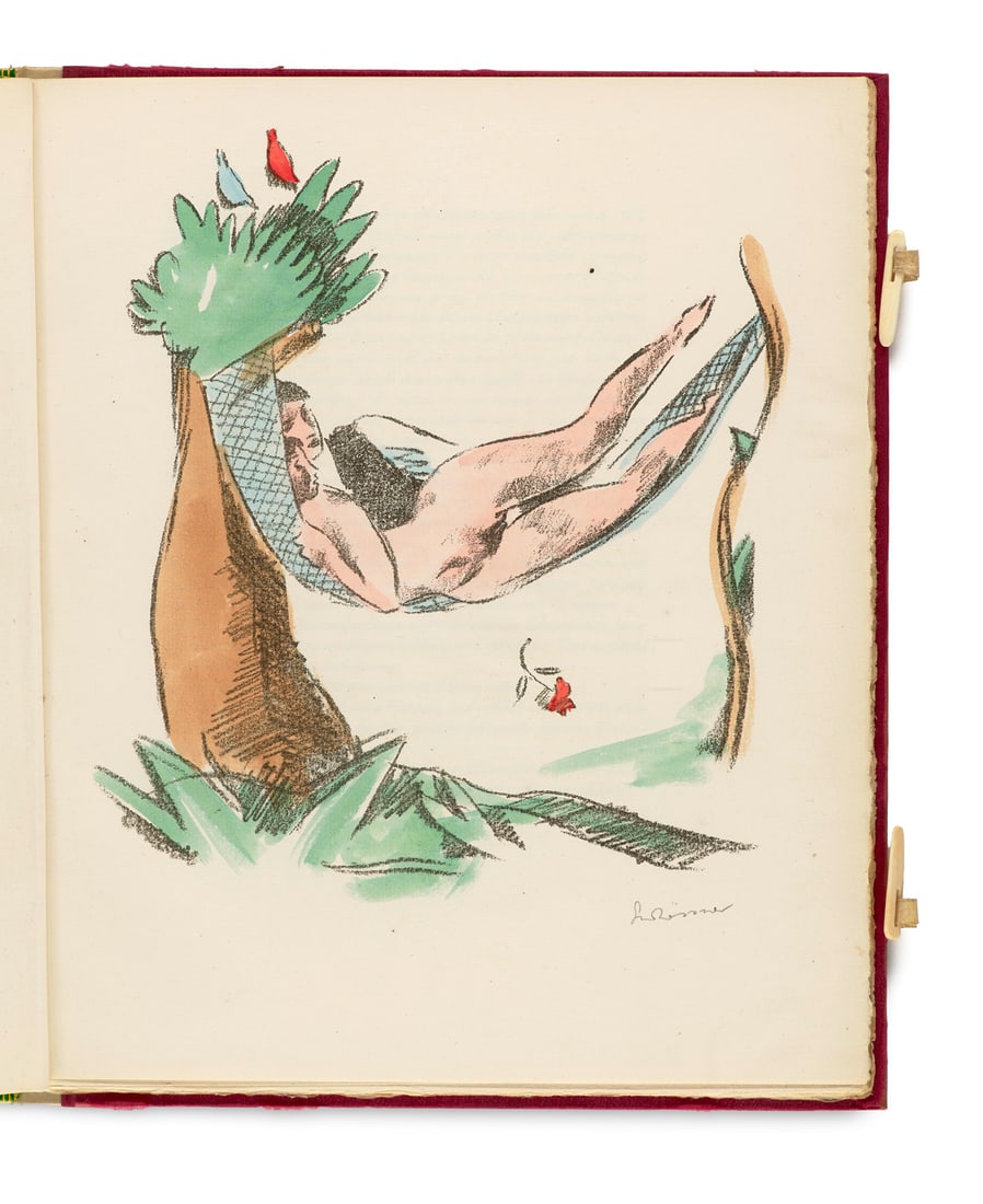 Meyer, Alfred Richard Das Aldegrever-Mädchen. Eine Novelle. Mit 8 handkolor. OLithographien von (1 of 3)
