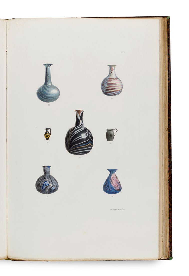Froehner, Wilhelm La Verrerie antique, description de la collection Charvet. Mit Frontispiz und 34 (1 of 4)