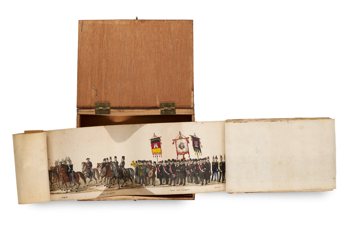 Adler, C. Hamburger Festzug zur Gedächtnisfeier Fr. Schillers den 13. November 1859. (1 of 2)