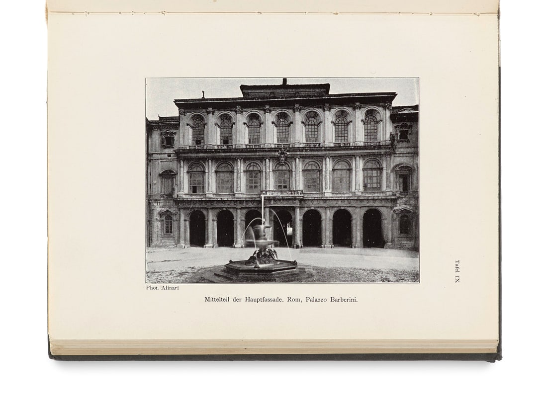 Riegl, Alois Filippo Baldinucci's Vita des Gio. Lorenzo Bernini. Mit 30 Tafeln. Wien, Schroll, 1912. (1 of 1)