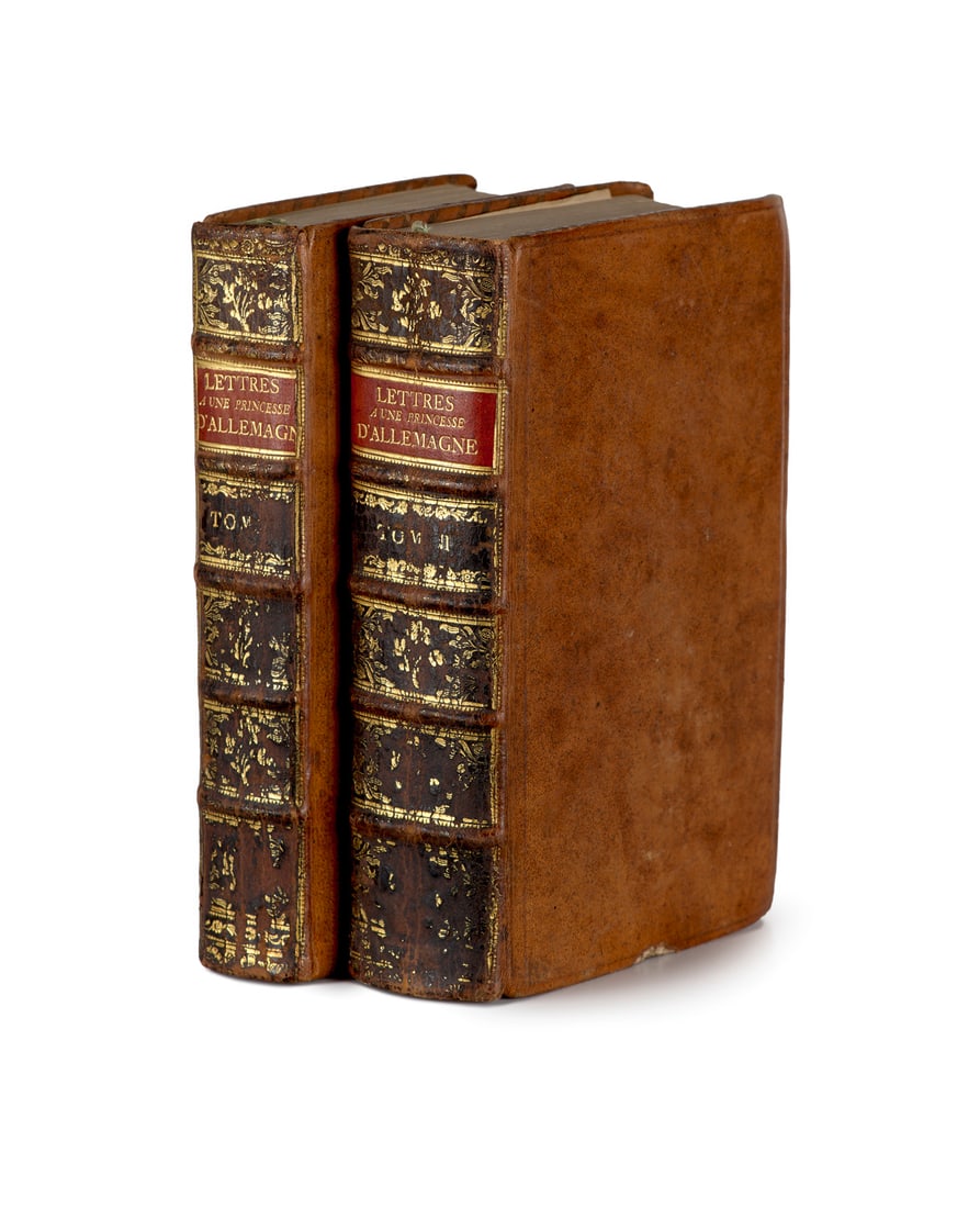 Euler, Leonhard Lettres à une princesse d'Allemagne. 3 Teile in 2 Bänden. Mit 12 (1 of 4)