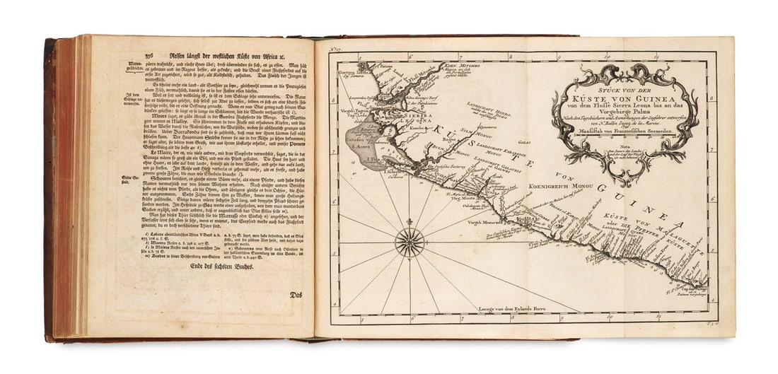 Schwabe, Johann Joachim Sammlung. Allgemeine Historie der Reisen zu Wasser und Lande, oder Sammlung (1 of 3)