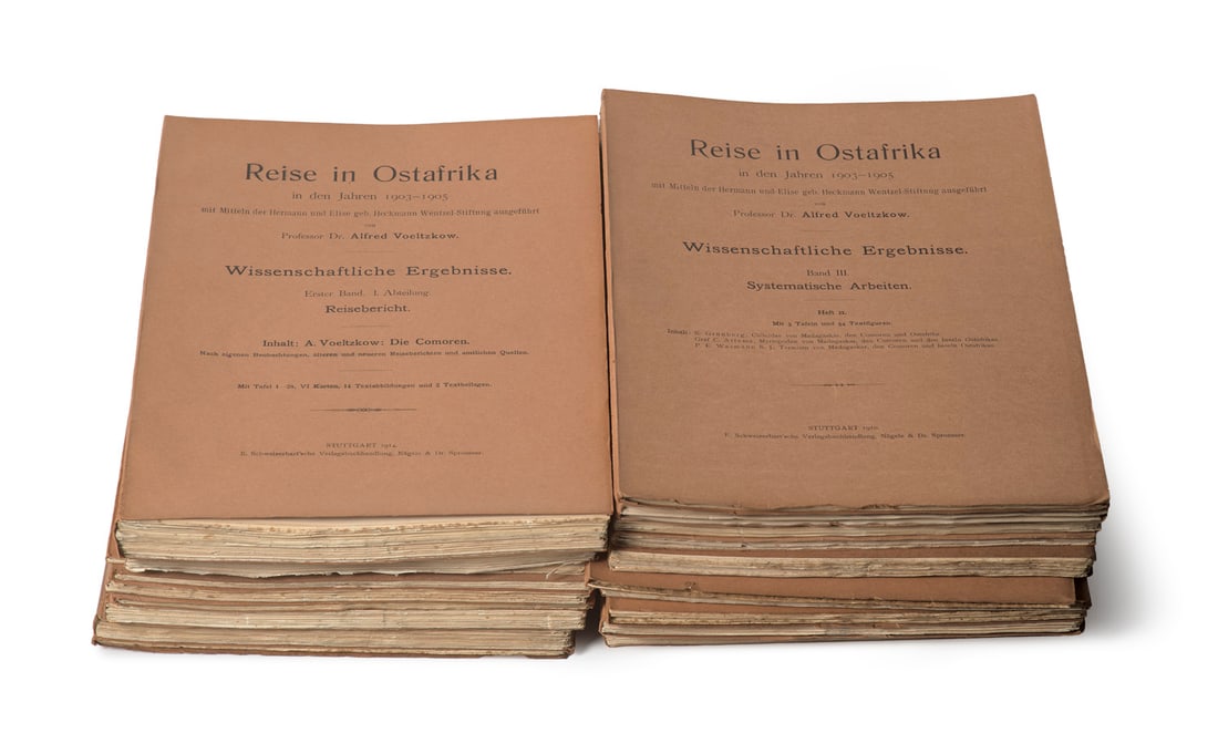 Voeltzkow, Alfred Reise in Ostafrika in den Jahren 1903-1905 mit Mitteln der Hermann und Elise geb. (1 of 1)