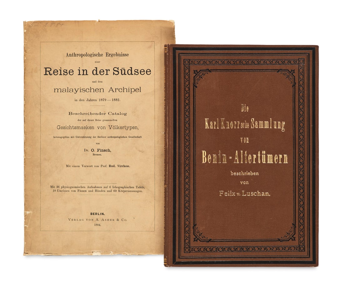 Luschan, Felix von Die Karl Knorrsche Sammlung von Benin-Altertümern im Museum für Lä (1 of 1)