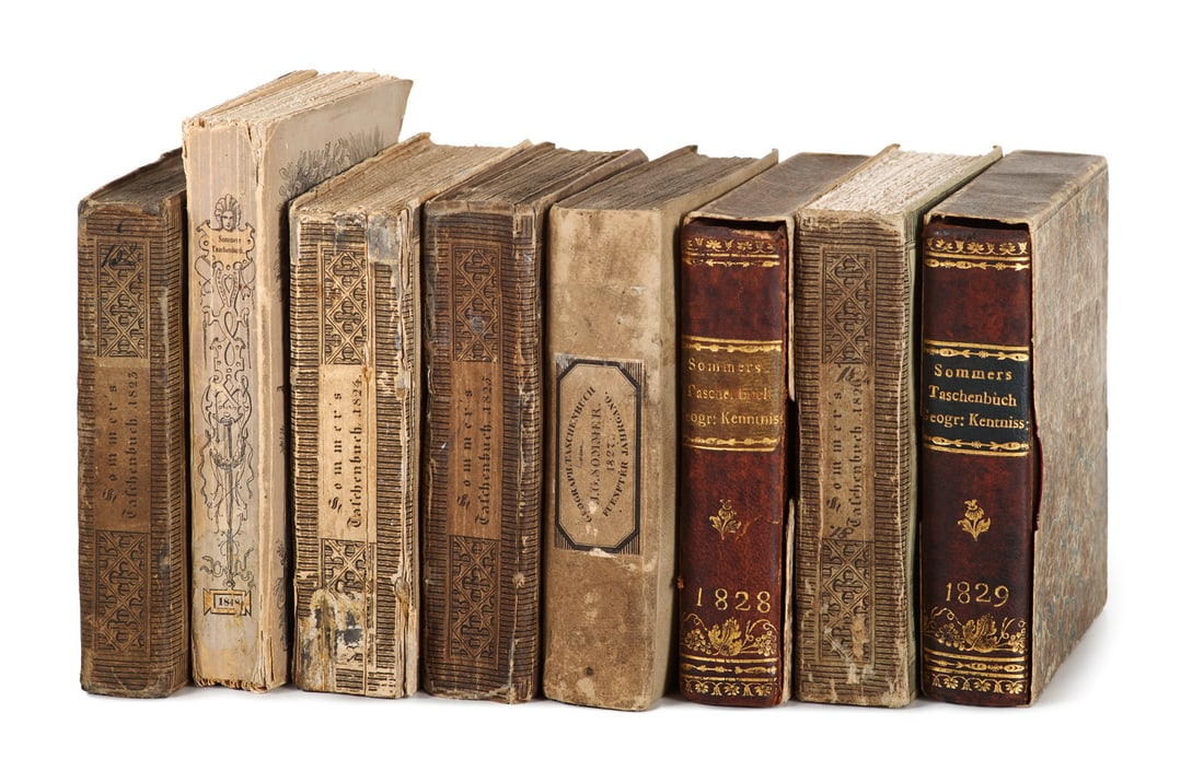 Sommer, Johann Gottfried Taschenbuch zur Verbreitung geographischer Kenntnisse. Jge. I-XXV und Neue (1 of 1)