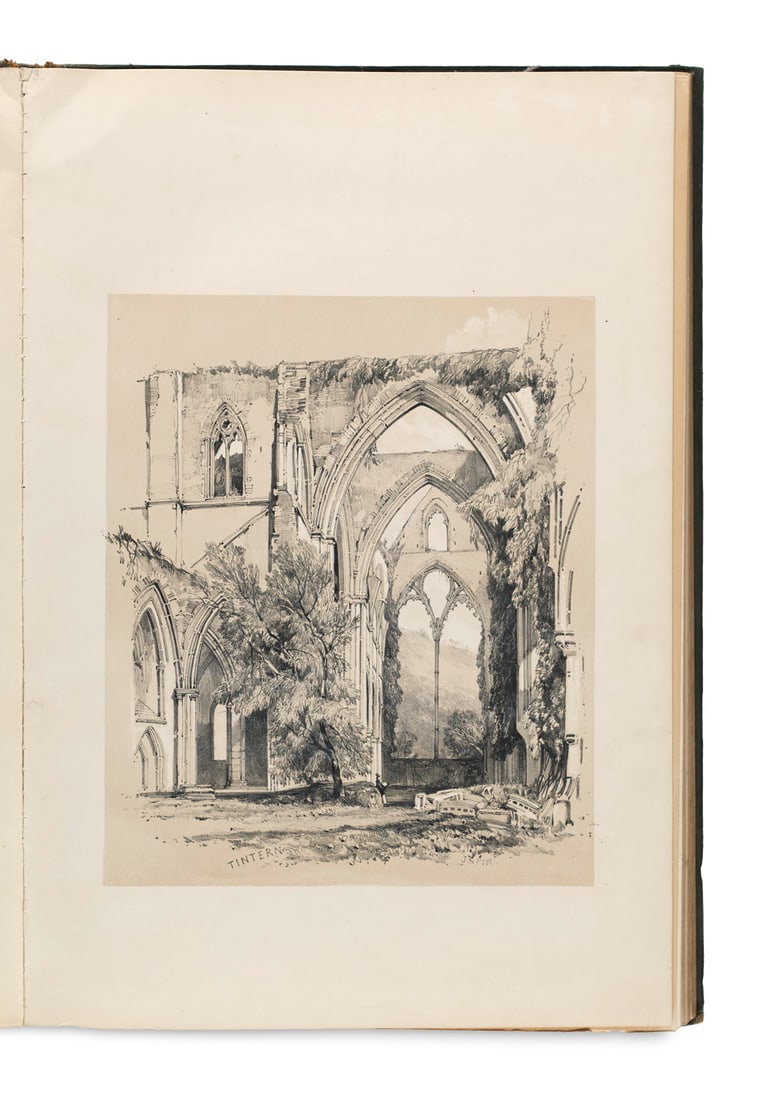 Prout, John Skinner The Castles and Abbeys of Monmouthshire. Mit 29 lithographischen Tafeln und (1 of 2)